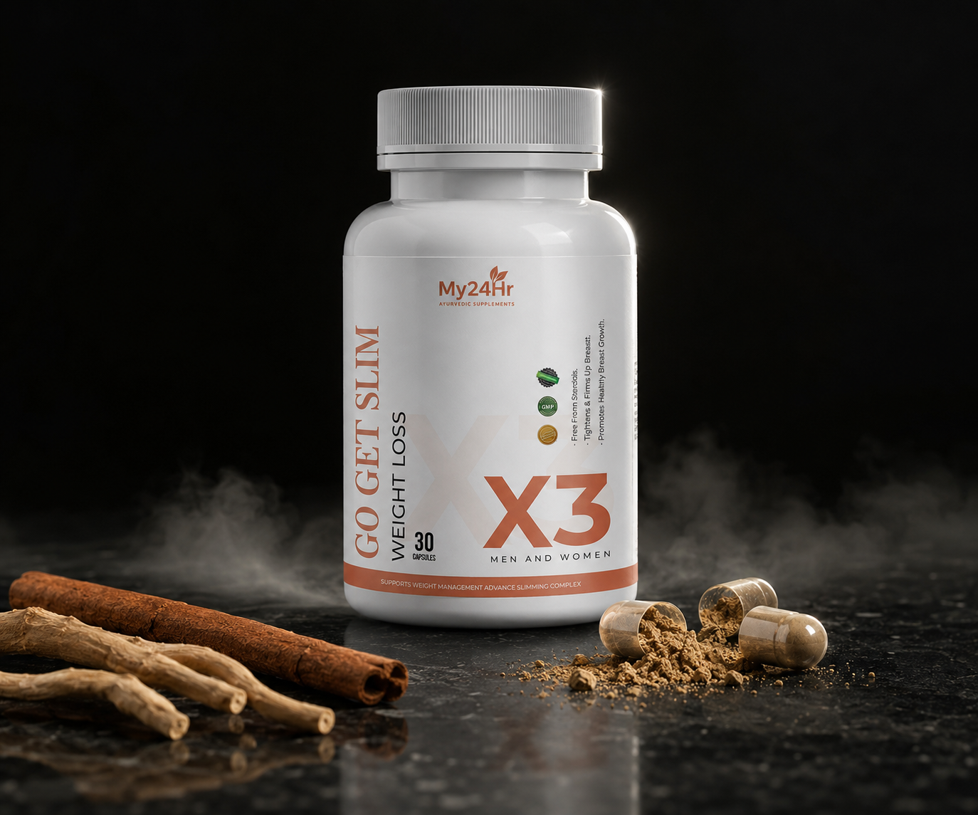 My24Hr Go Get Slim – Ayurvedic Science for Fast, Safe & Natural Fat Burn.