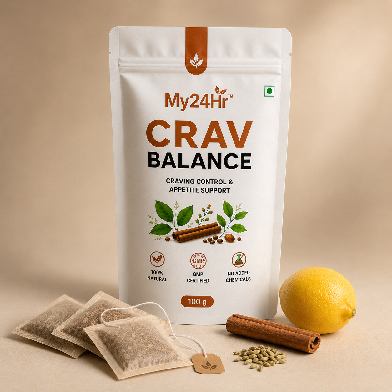 Ayurvedic Wellness Supplement for Craving Control & Mindful Eating Support